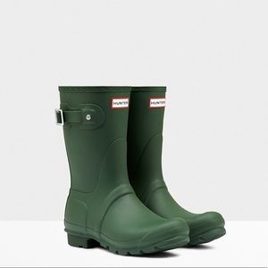 Hunter Green Women's Winter & Rain Boots